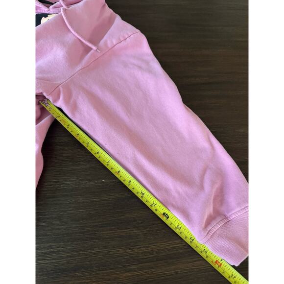 Betty Boop Hoodie Sweatshirt Women’s XL Pink Angel Wings Double Sided - Picture 7 of 8